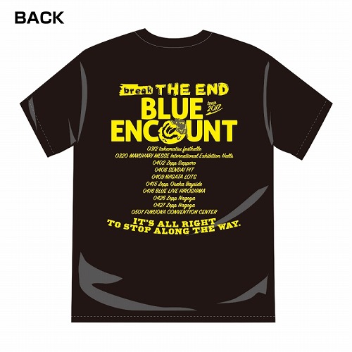 TOUR 2017 break “THE END”　TOUR T-SHIRT [Doughnuts]